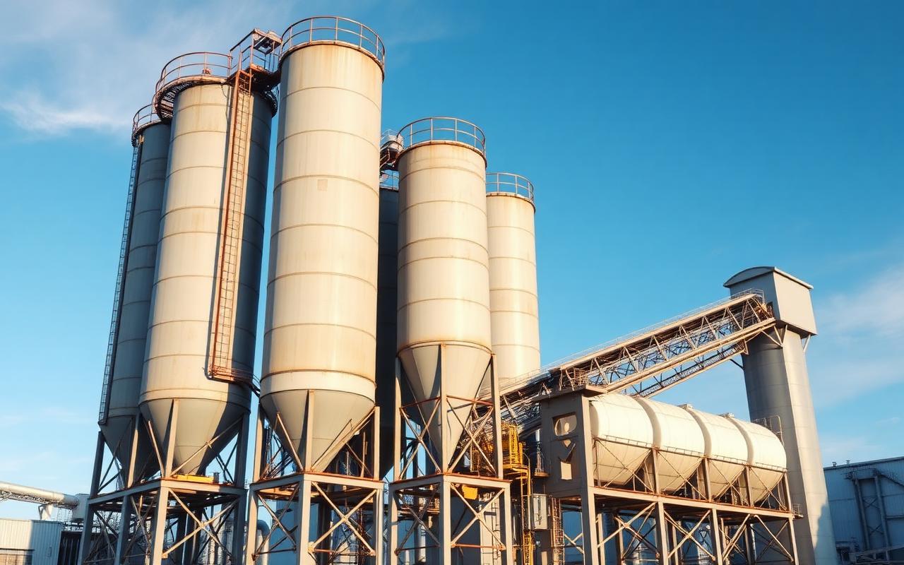Batching plant readymix produksi beton cor mutu K-250 di Bulungan
